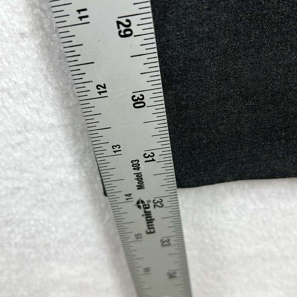 Halogen Taylor Fit Career Pants Sz 12 Dk Gray Polyester/Viscose/Spandex Like New - Picture 12 of 12